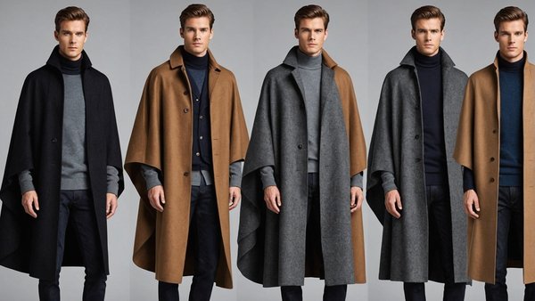 Découvrez les ponchos et capes pour homme : style et confort